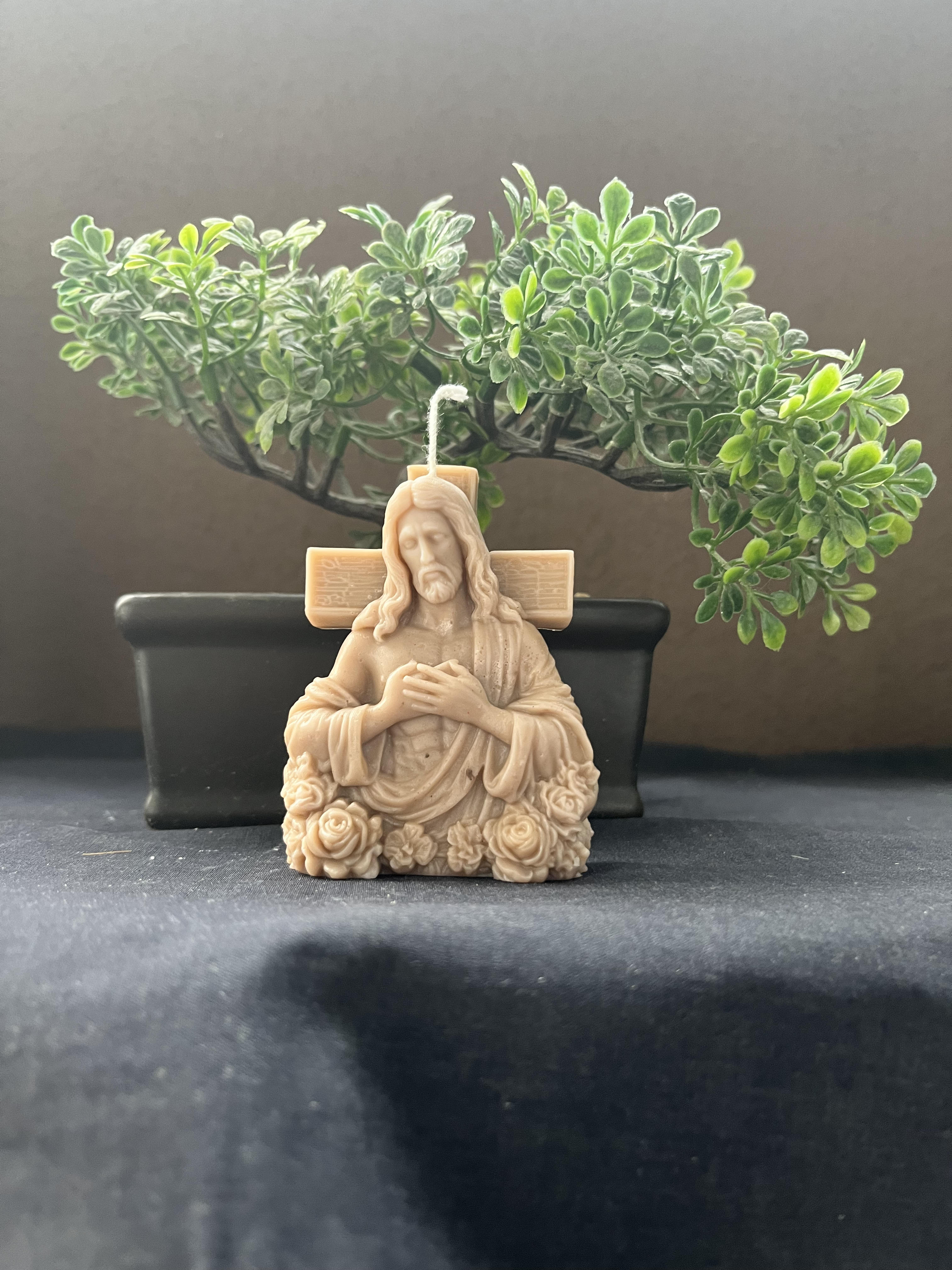 Vela Cristo con Cruz